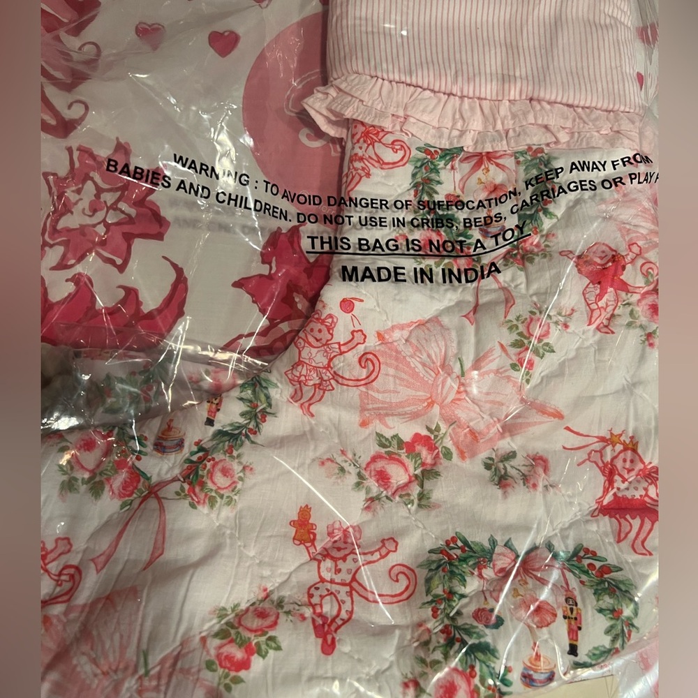 Merry Monkey Beaux Quilted Stocking
